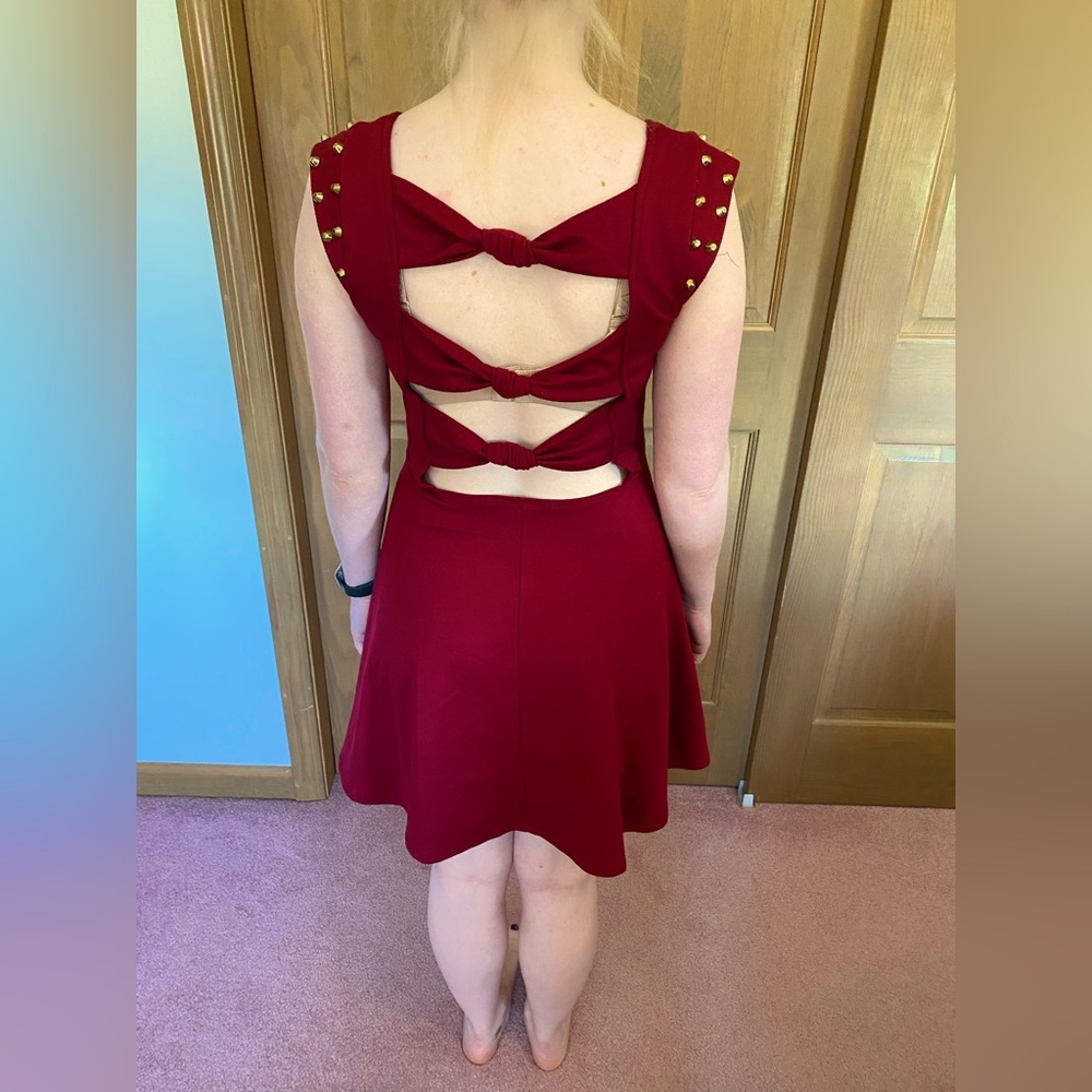 Deb Red Cocktail Dress